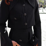 The JACKET | Black Crystal Jacket