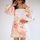 No.3 The OTTAVIA Floral Cotton Mini Dress