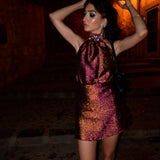 EMBELLISHED METALLIC SUNSET MINI