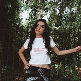 DENIM TYRE PRINT MINI SKIRT